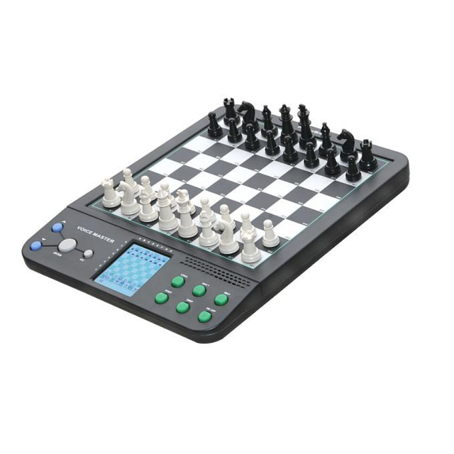 Iniciantes xadrez computador placa eletrônica com falando Inglês peças de  xadrez magnético Programa Auto Ensino